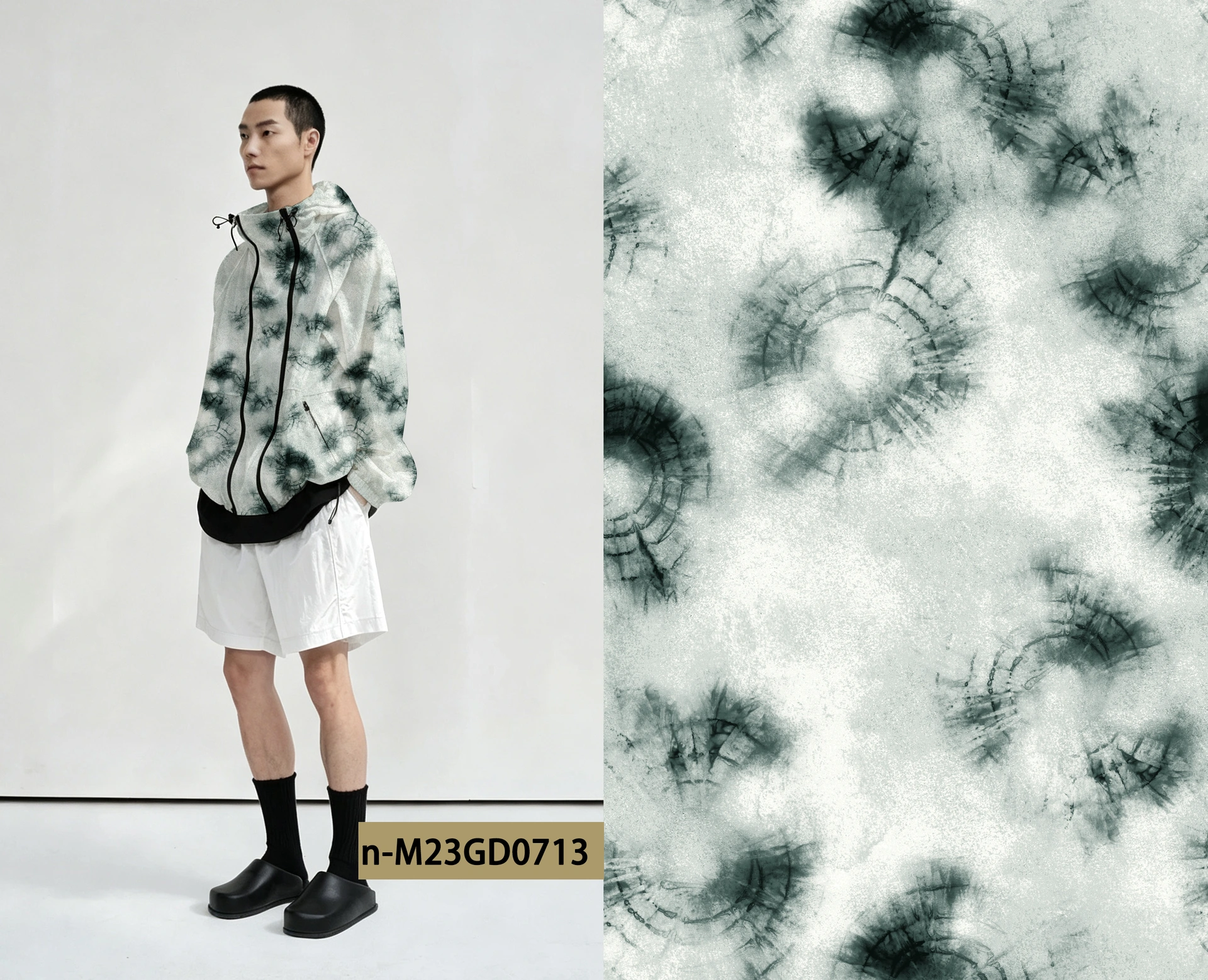 n-M23GD0713 exclusive digital print pattern