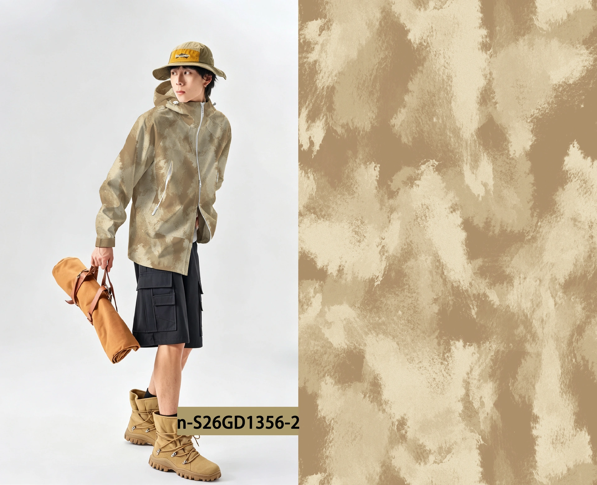 n-S26GD1356 exclusive digital print pattern