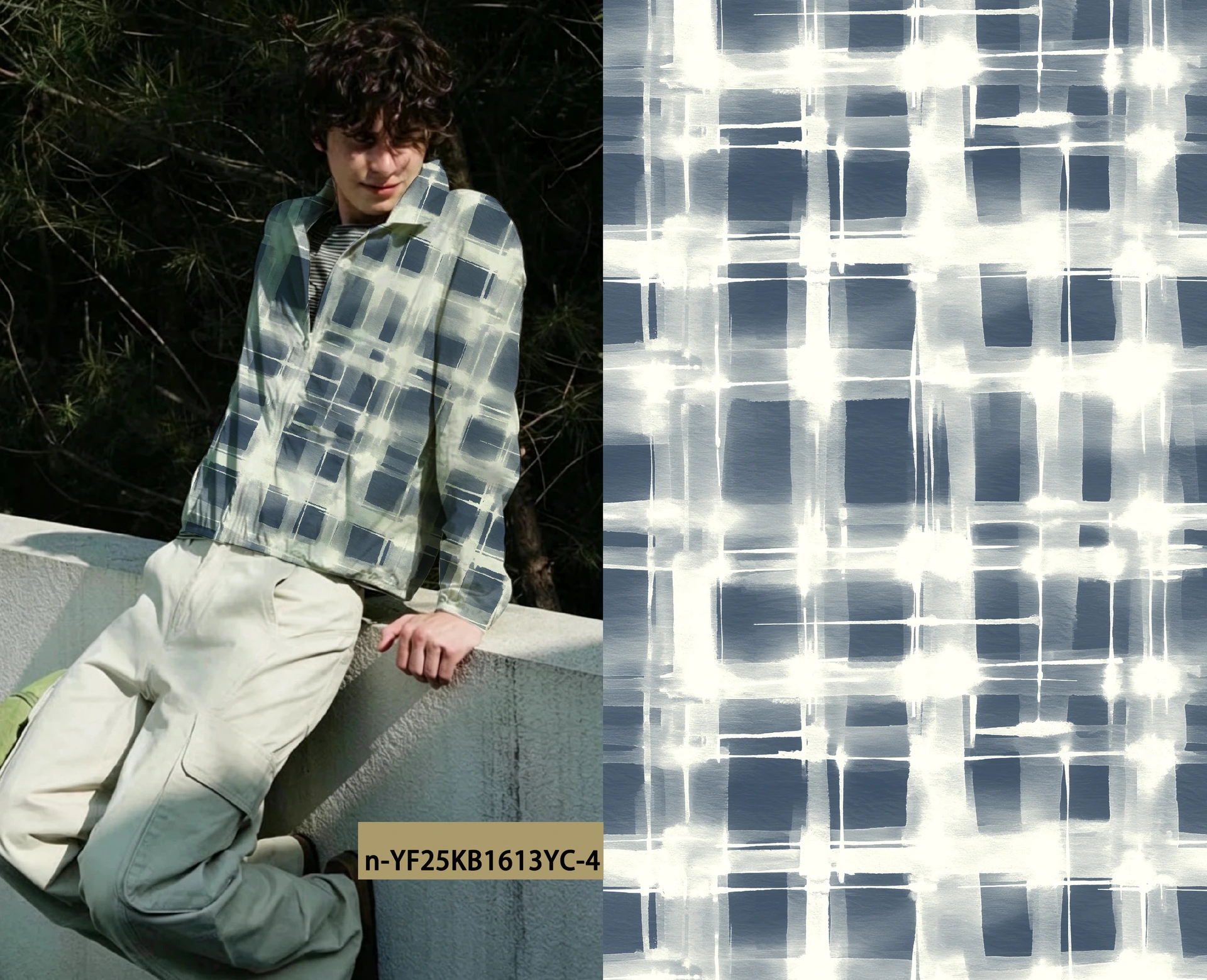 n-YF25KB1613YC exclusive digital print pattern