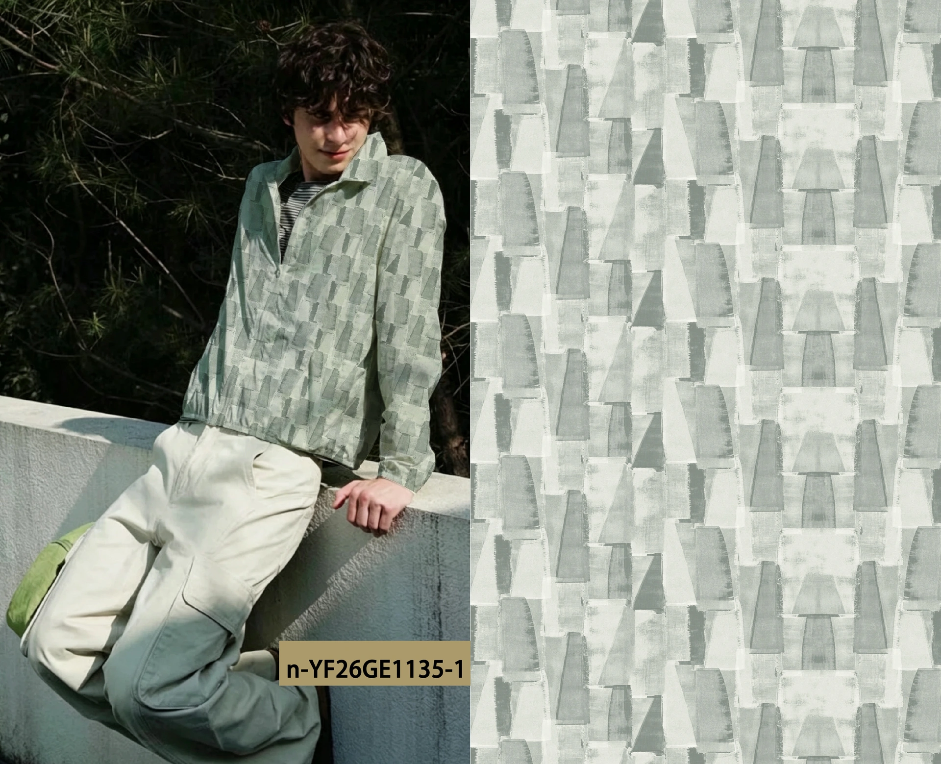 n-YF26GE1135 exclusive digital print pattern