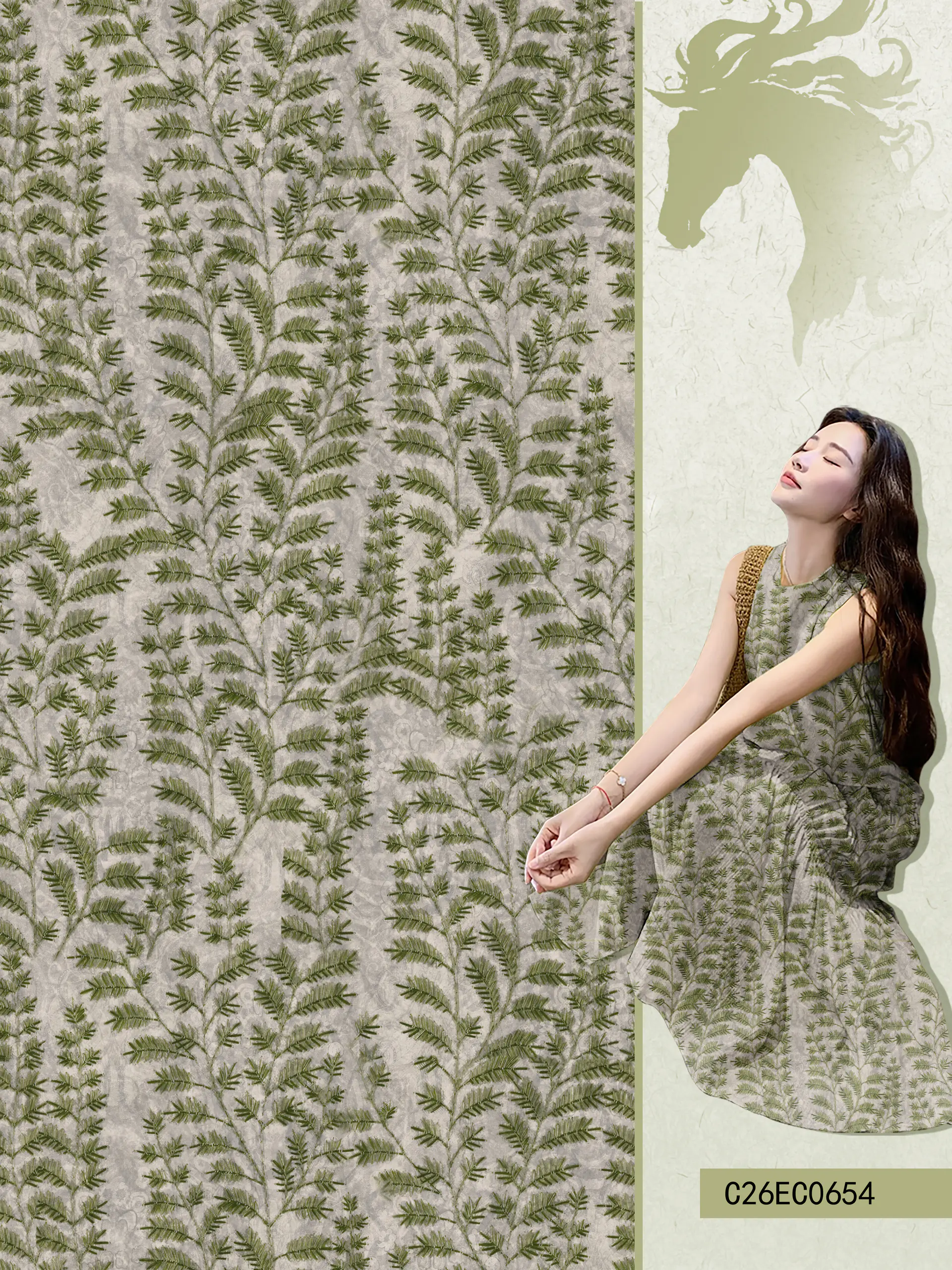 C26EC0654 exclusive digital print pattern