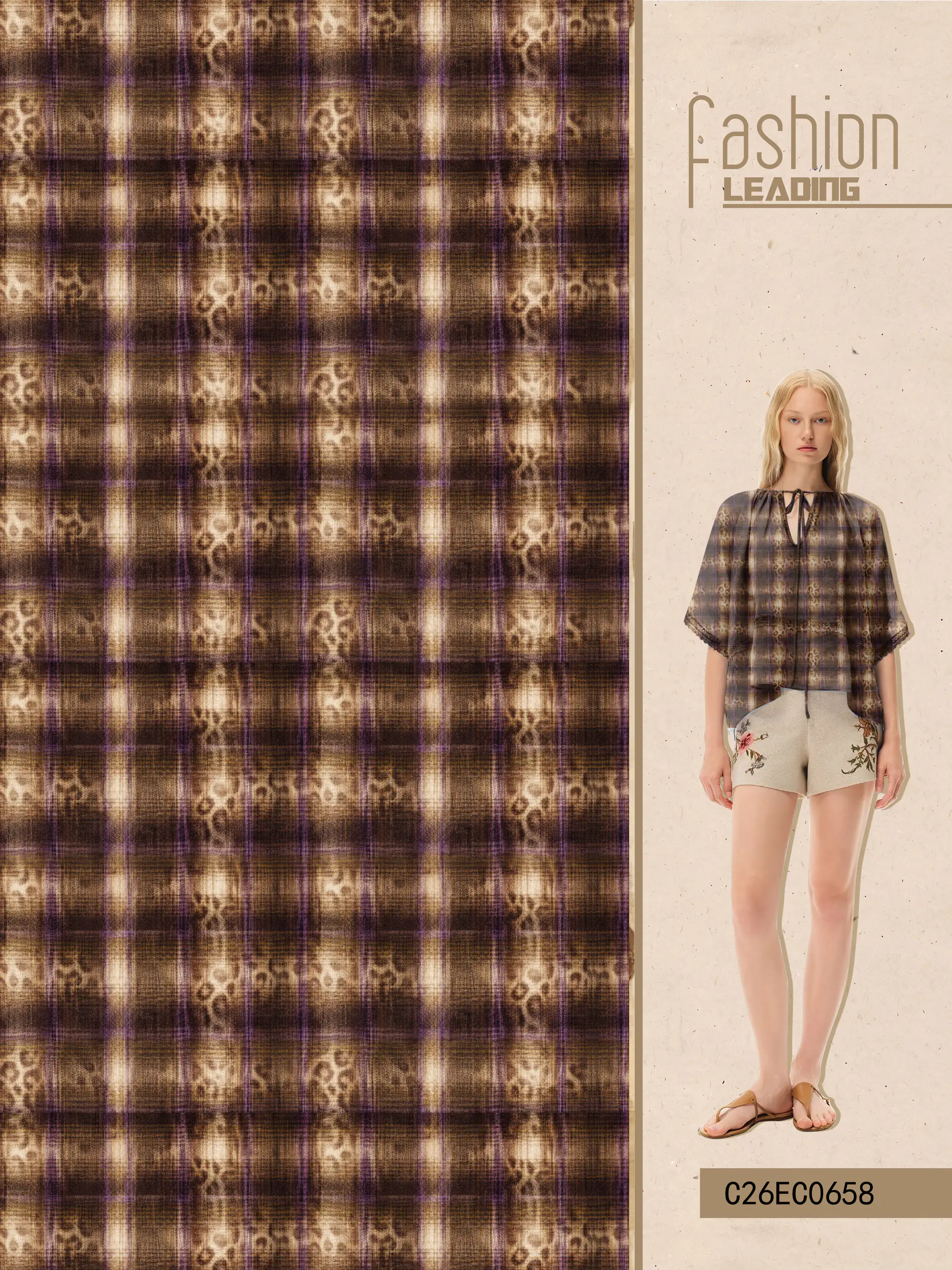 C26EC0658 exclusive digital print pattern