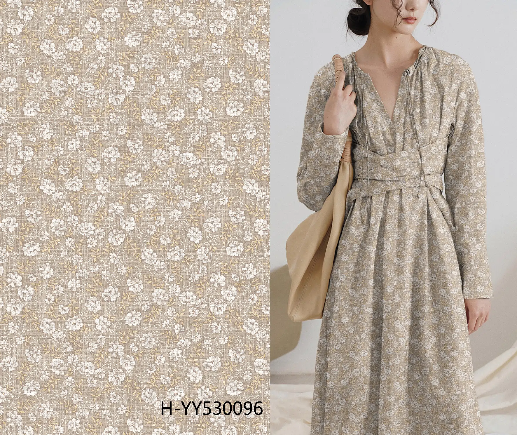H-YY530096 exclusive digital print pattern