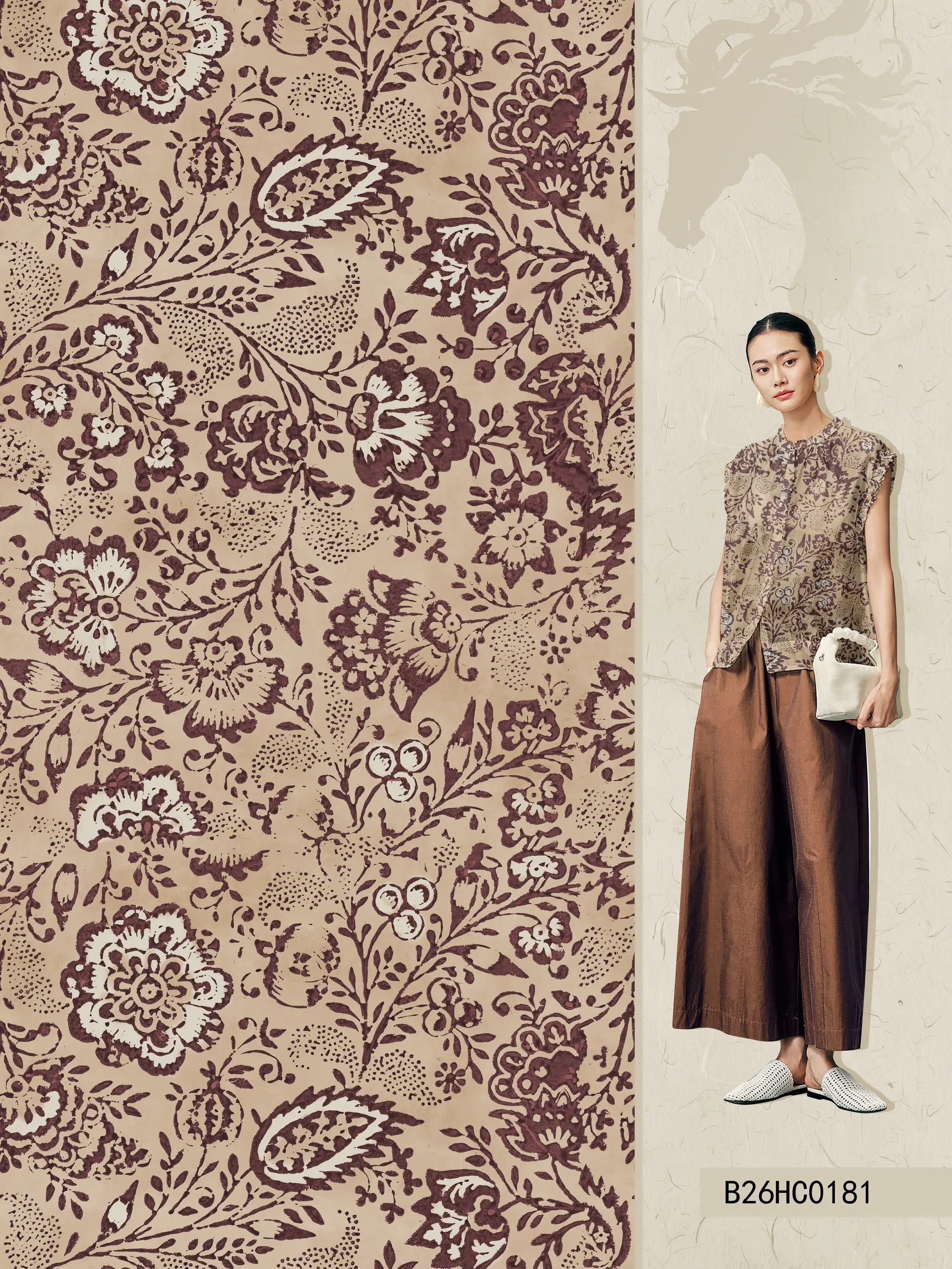 M-B26HC0181 exclusive digital print pattern