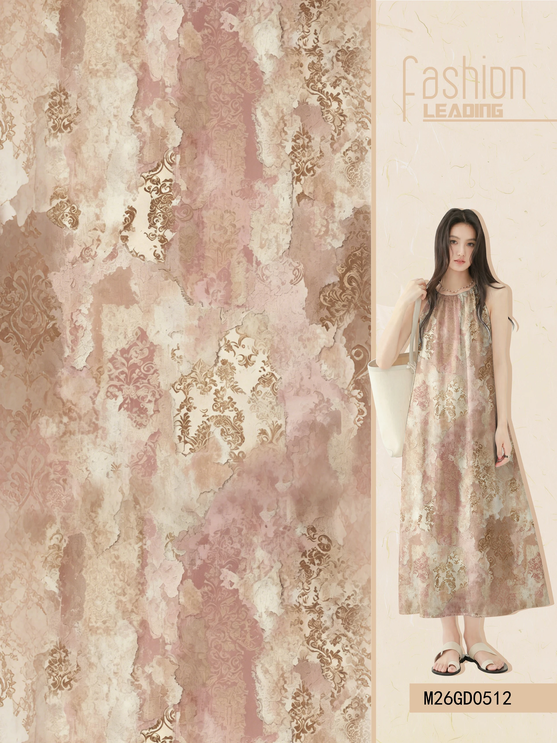 M-M26GD0512 exclusive digital print pattern
