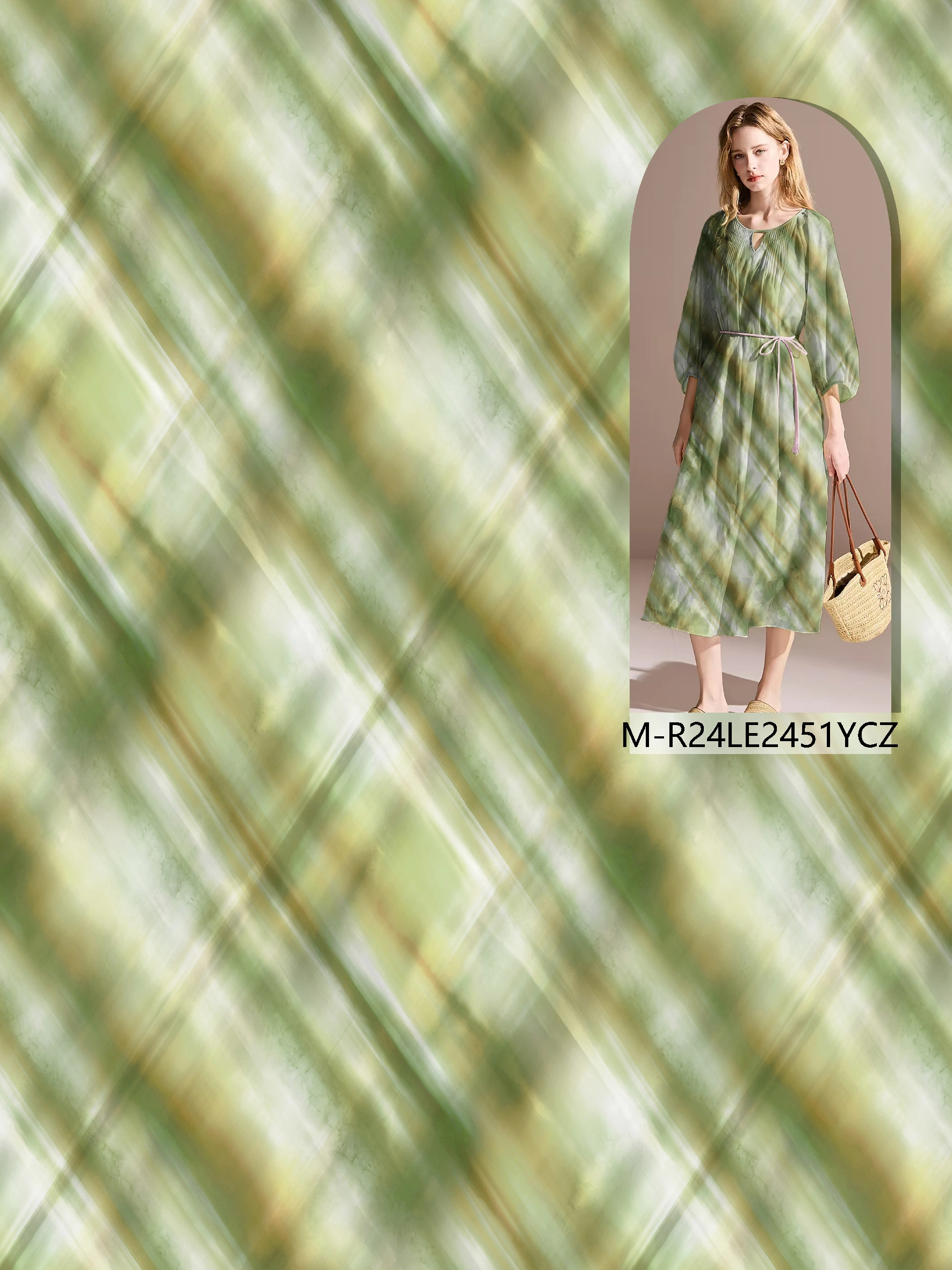 M-R24LE2451YCZ exclusive digital print pattern