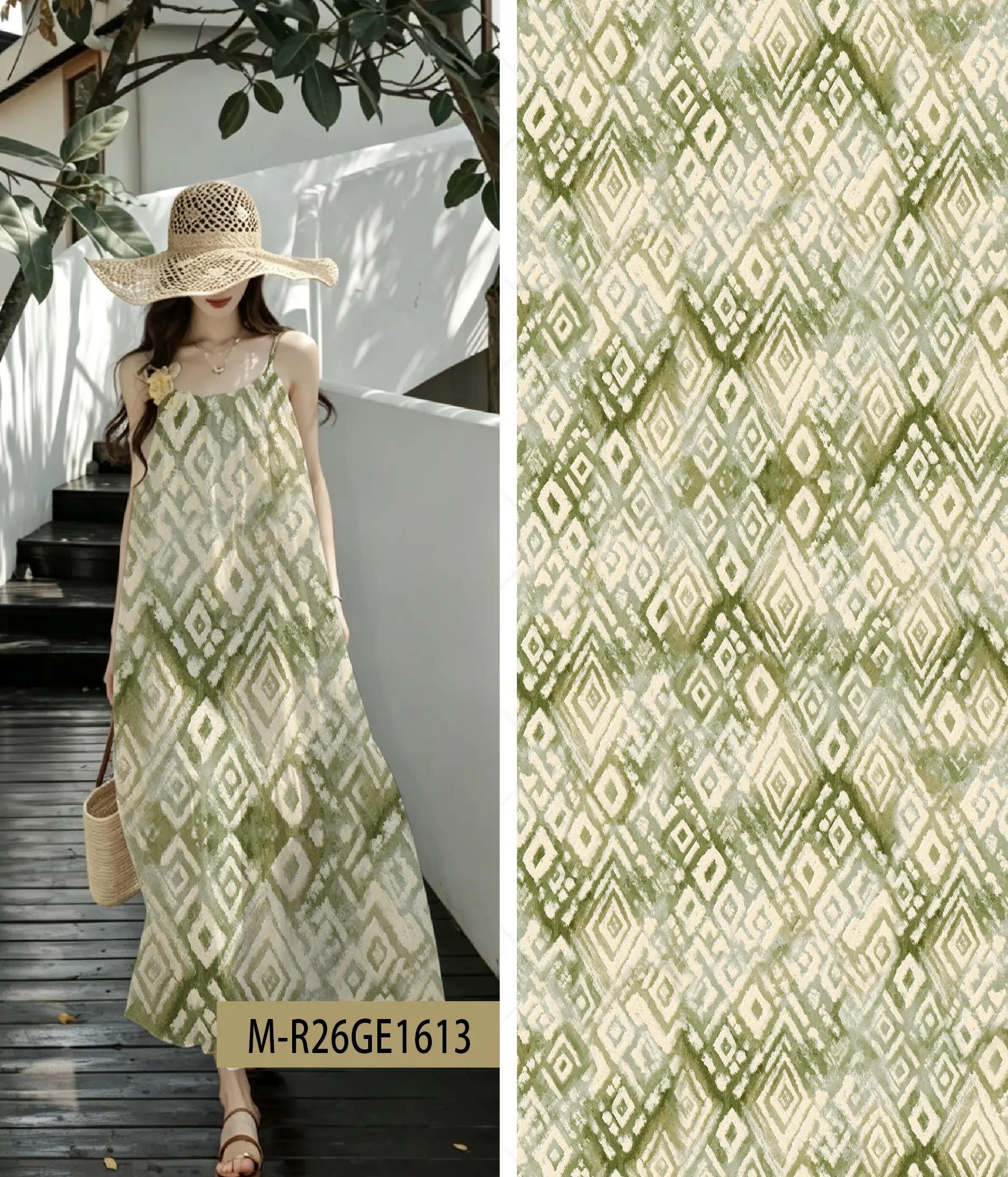M-R26GE1613 exclusive digital print pattern