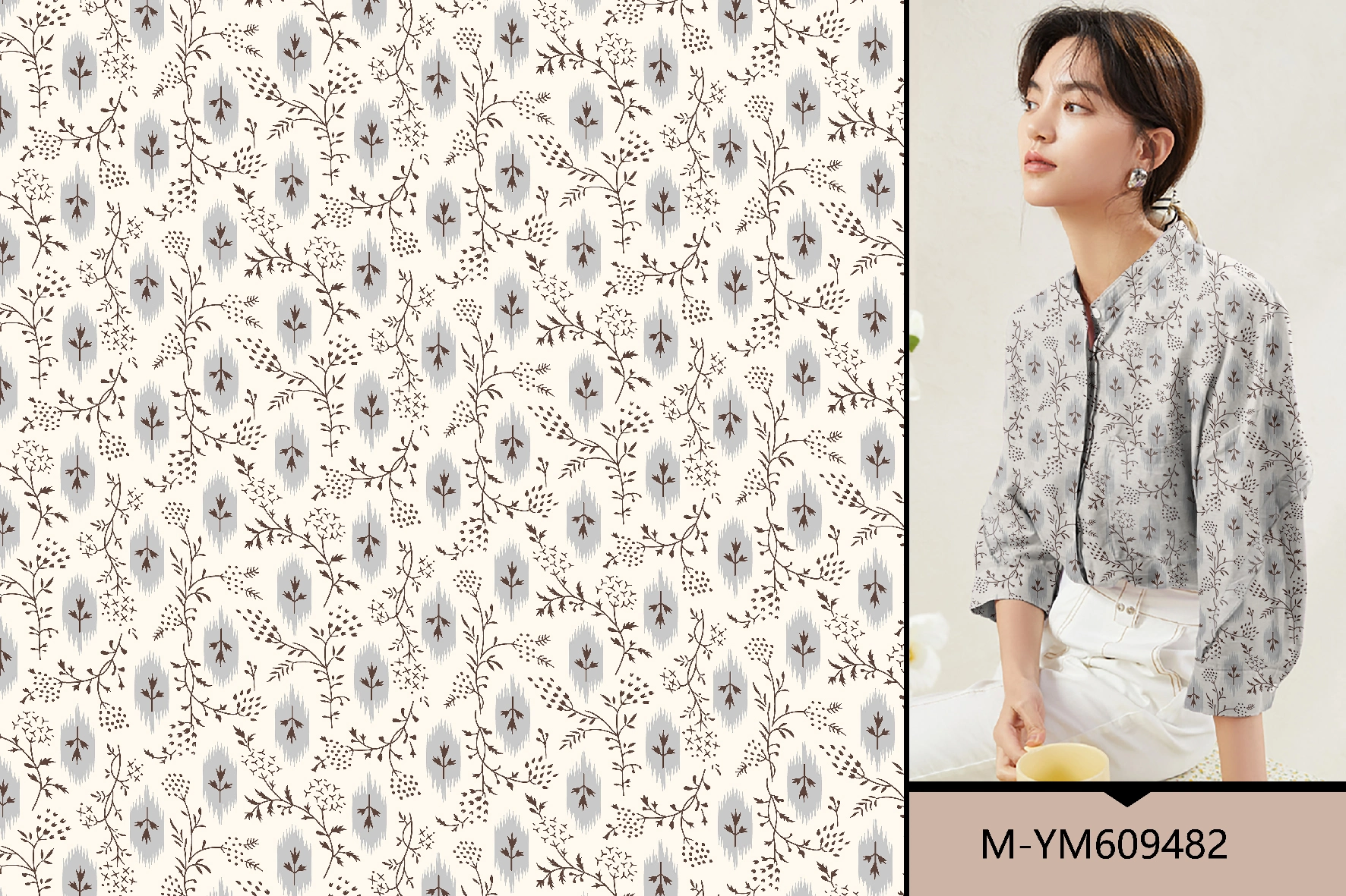 M-YM609482 exclusive digital print pattern