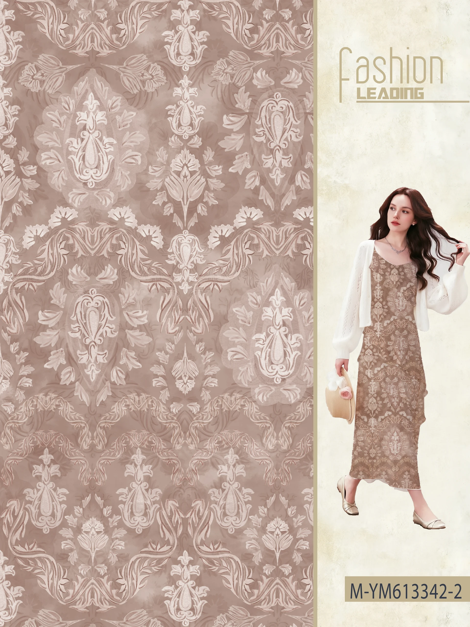 M-YM613342 exclusive digital print pattern