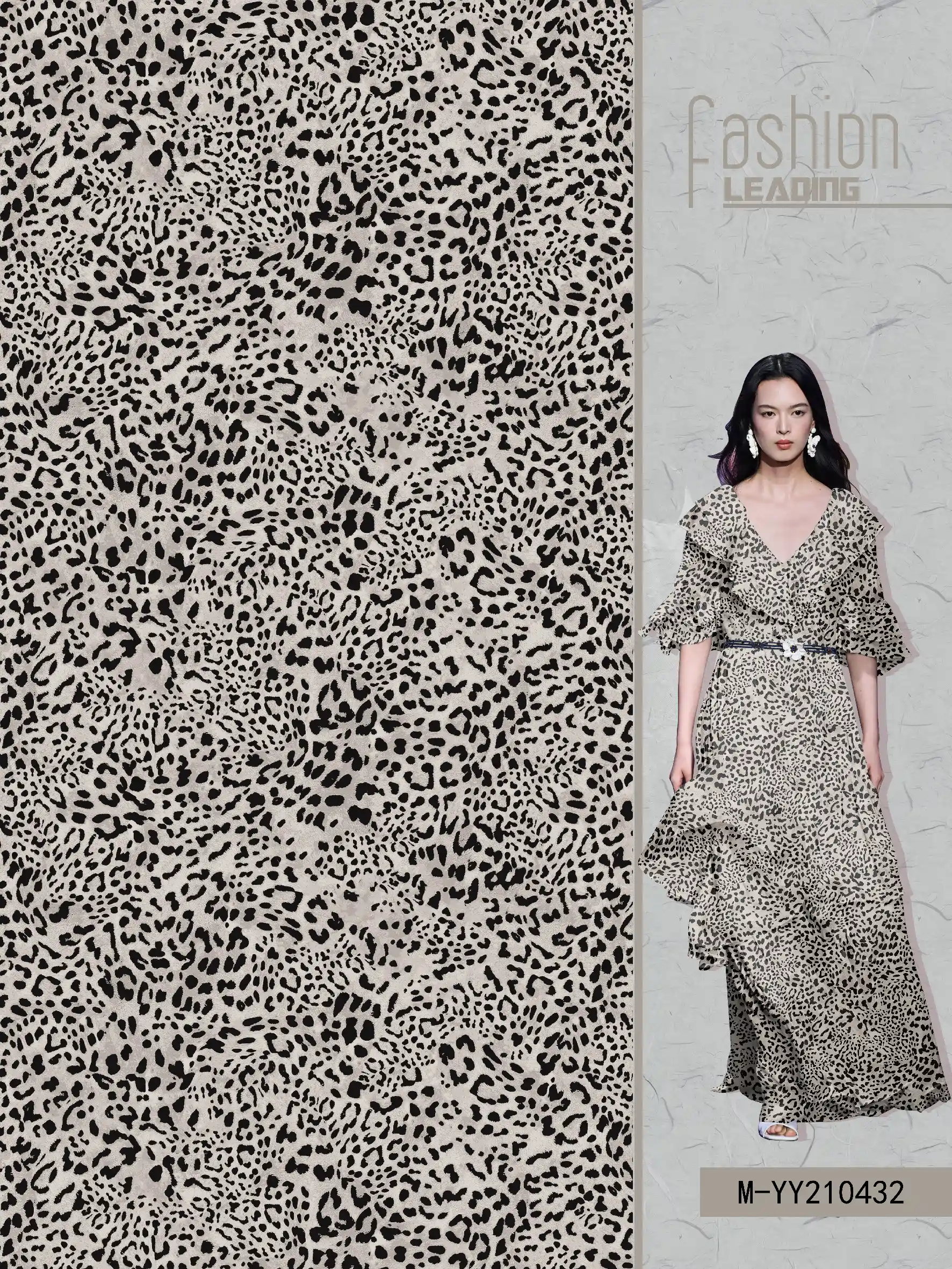 M-YY210432 exclusive digital print pattern