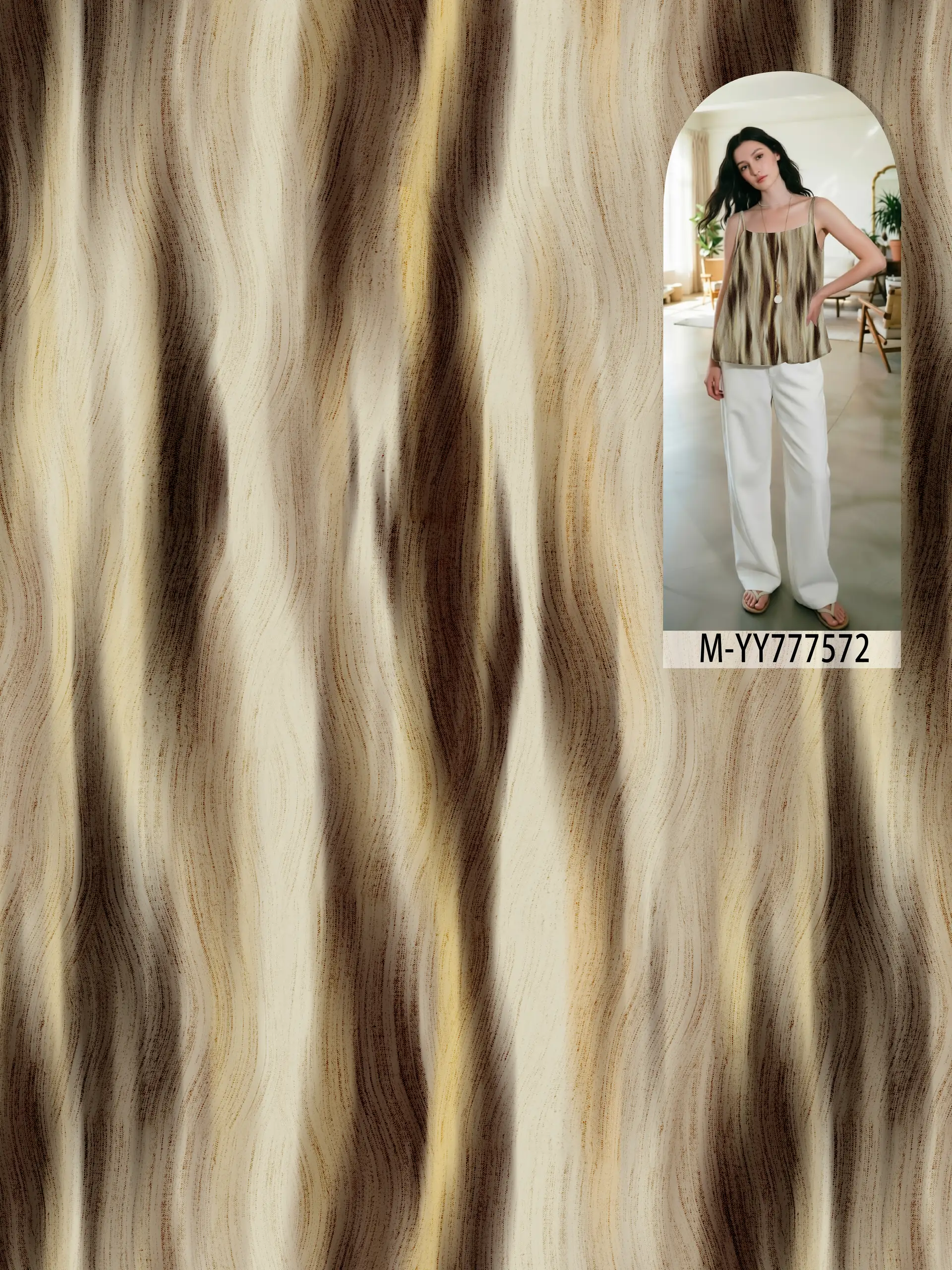 M-YY777572 exclusive digital print pattern