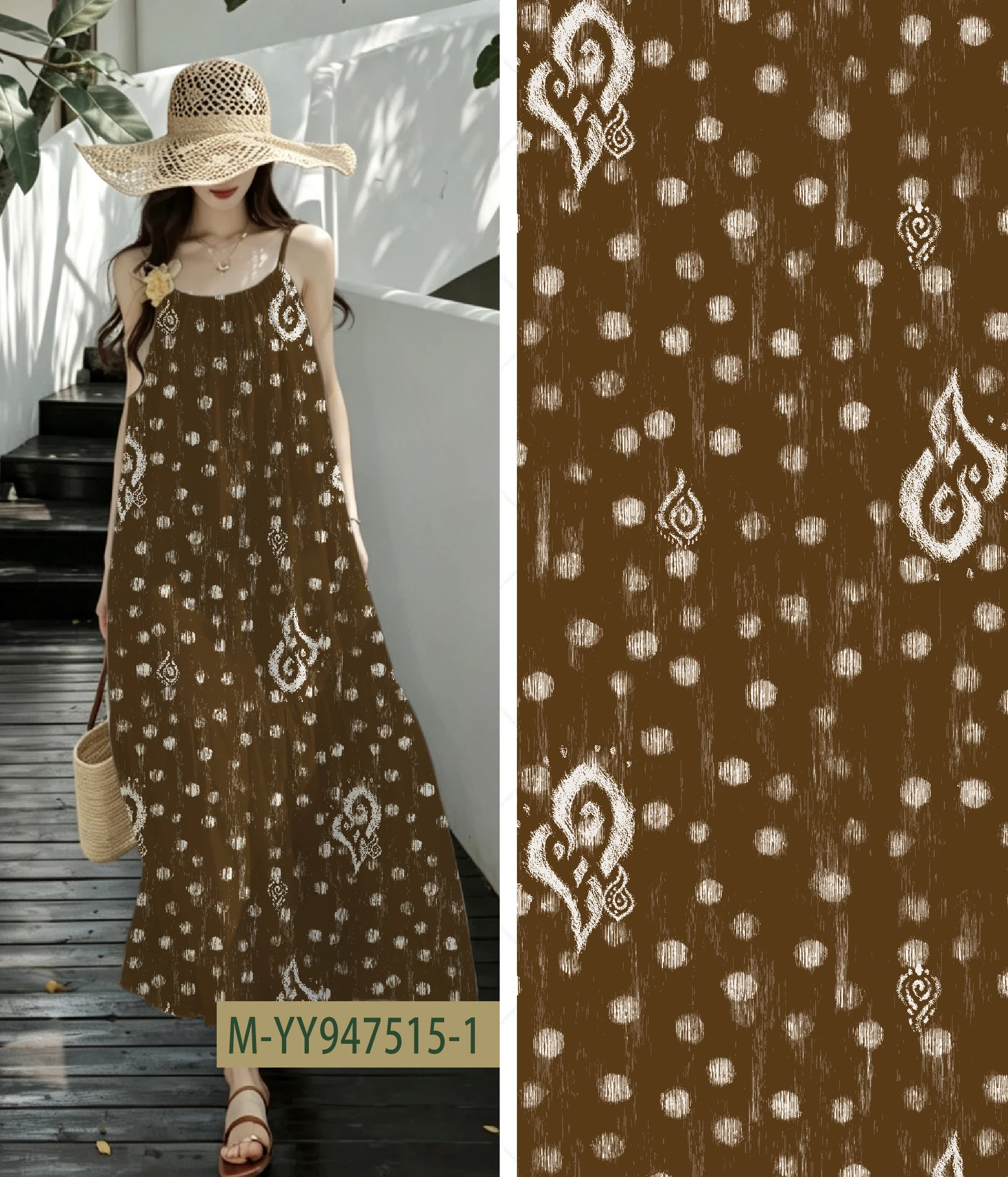 M-YY947515 exclusive digital print pattern