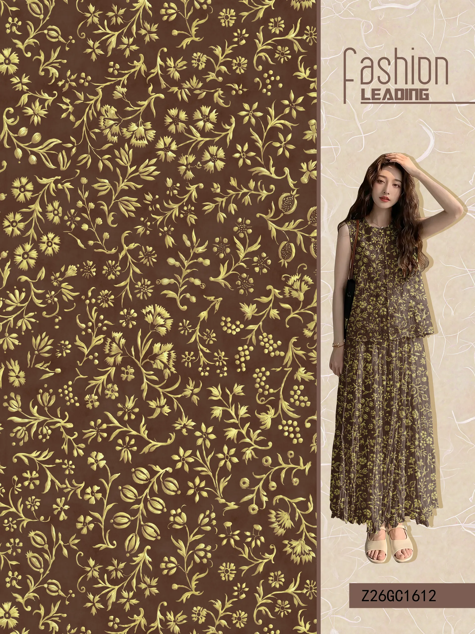 M-Z26GC1612 exclusive digital print pattern