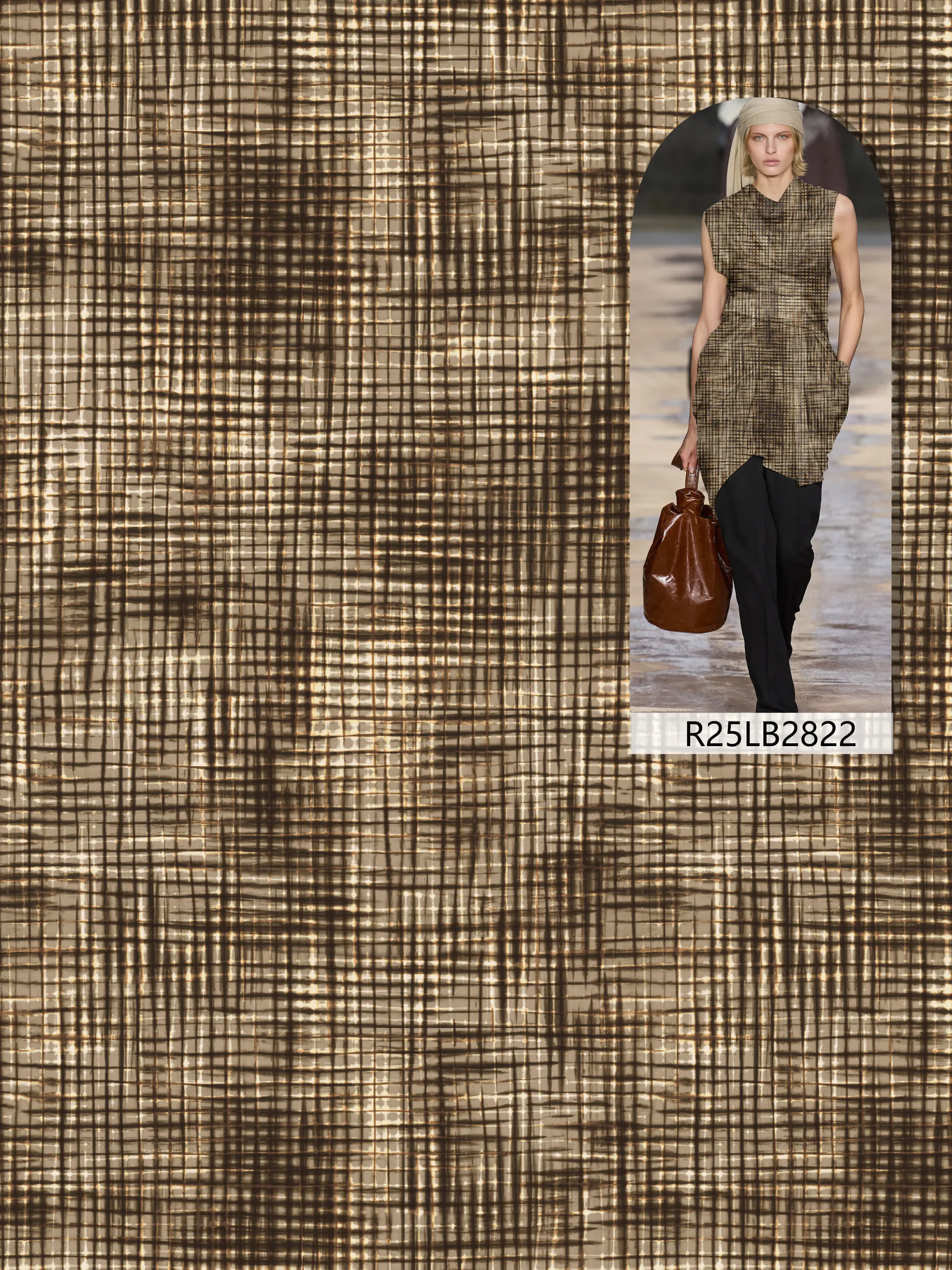 R25LB2822 exclusive digital print pattern
