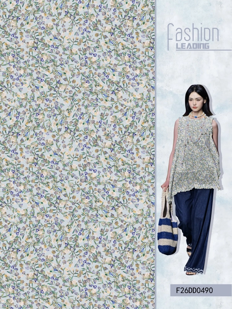 T-F26DD0490 exclusive digital print pattern