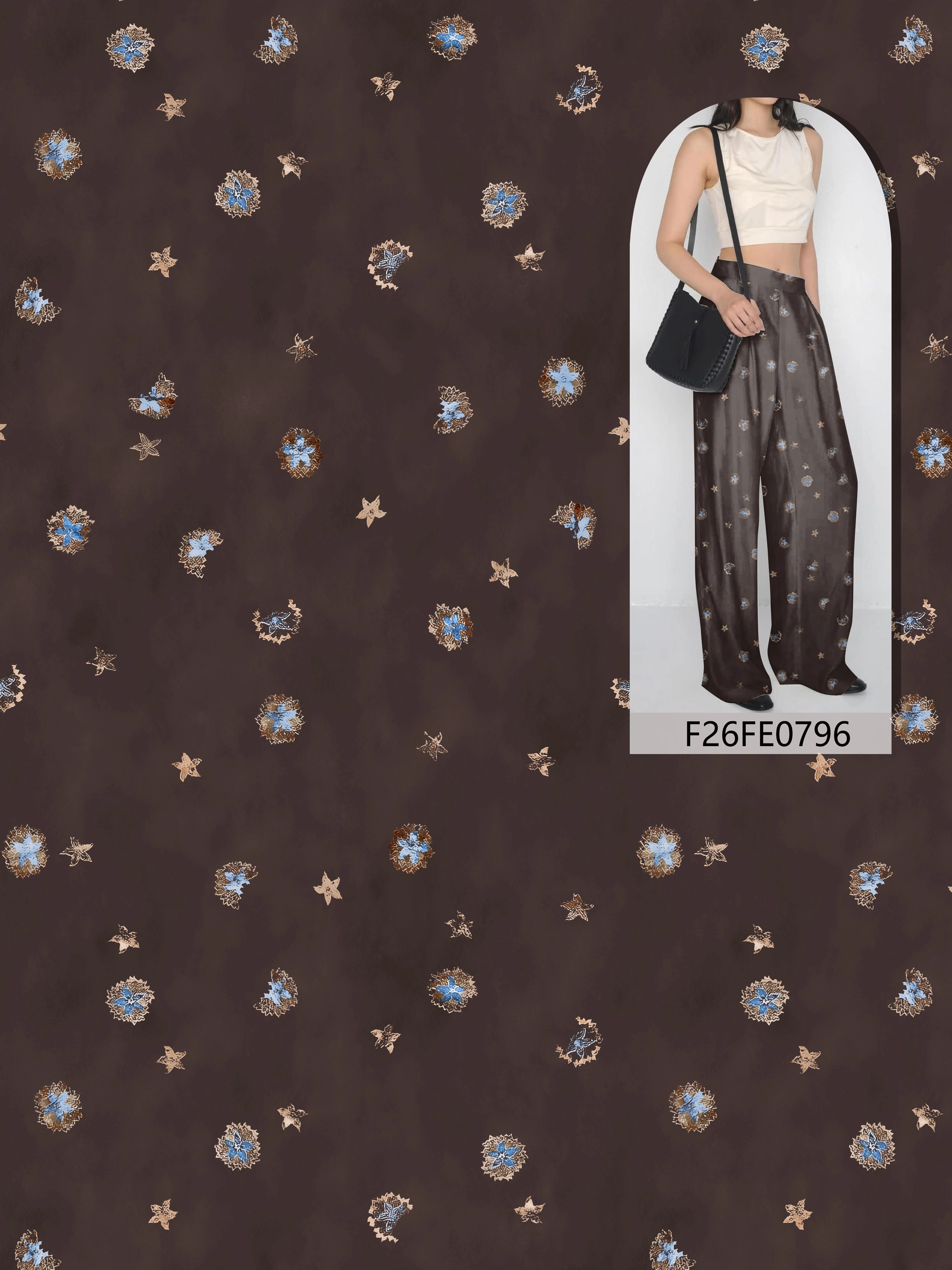 T-F26FE0796 exclusive digital print pattern