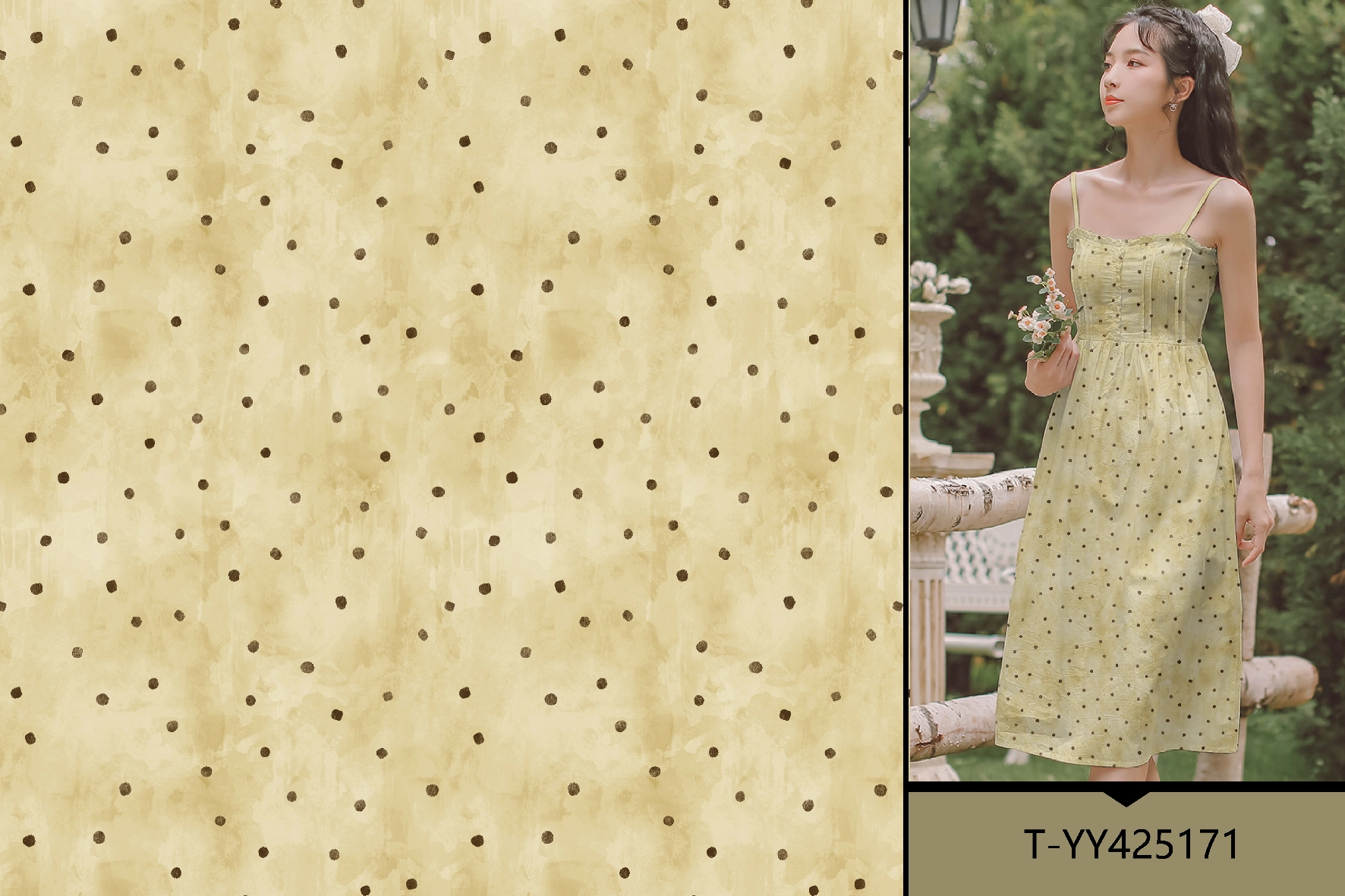 T-YY425171 exclusive digital print pattern