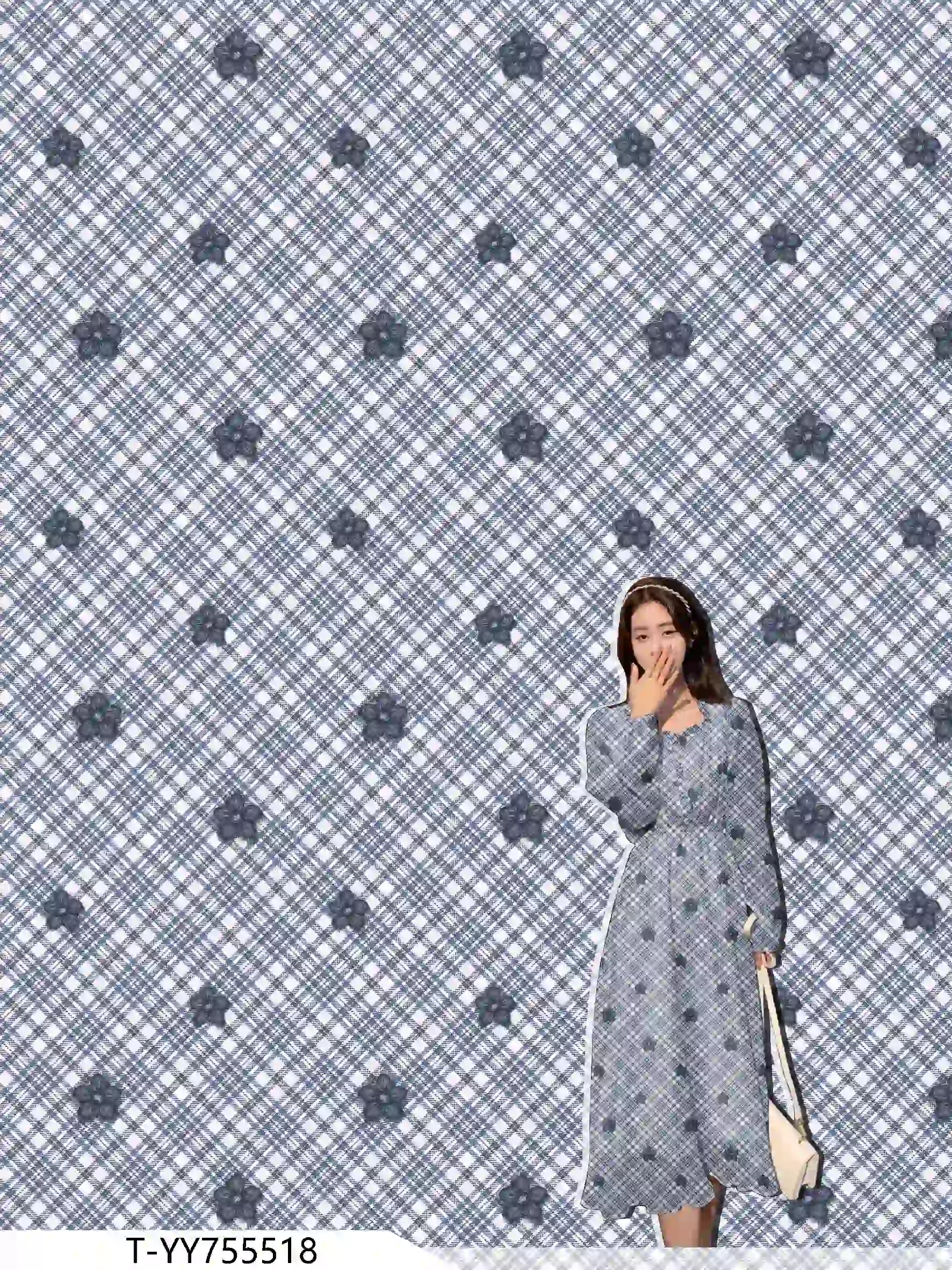 T-YY755518 exclusive digital print pattern