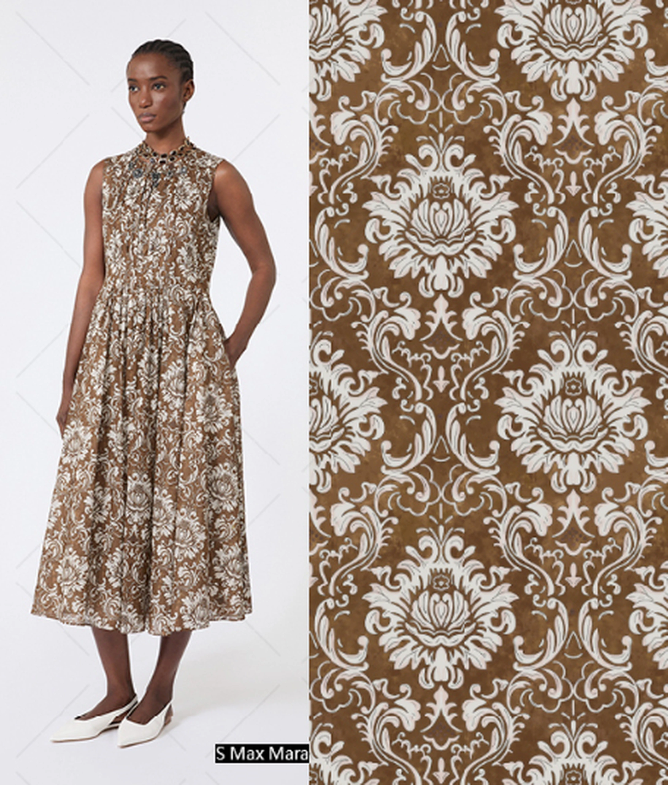 YM060470 exclusive digital print pattern