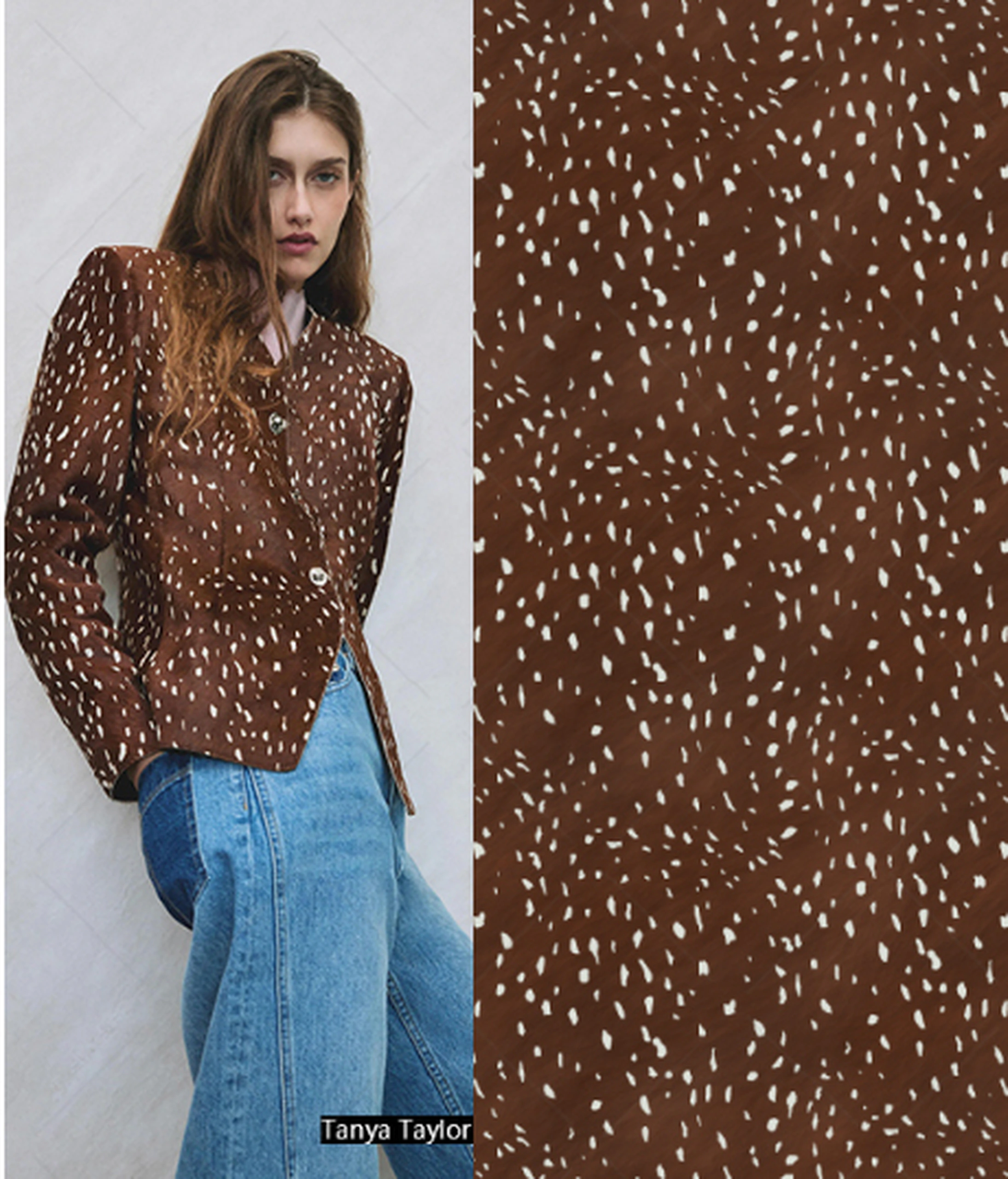 YM357866 exclusive digital print pattern