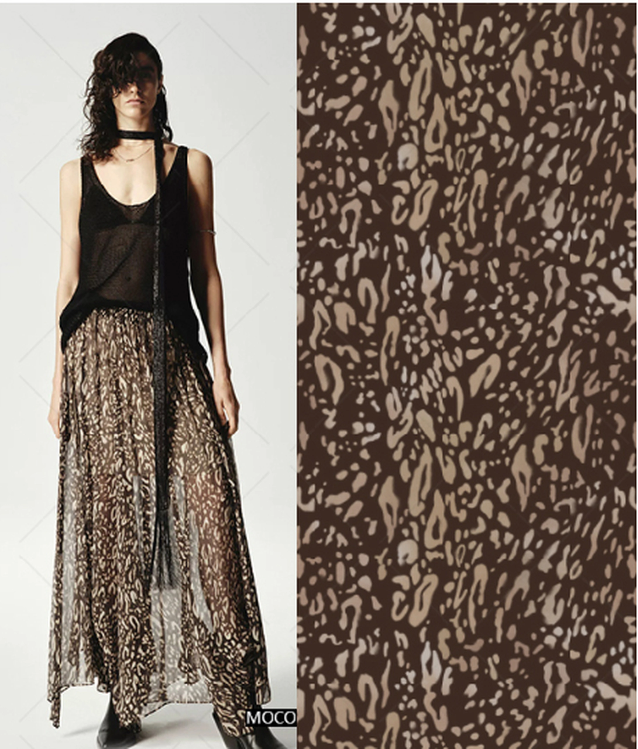 YM621890 exclusive digital print pattern