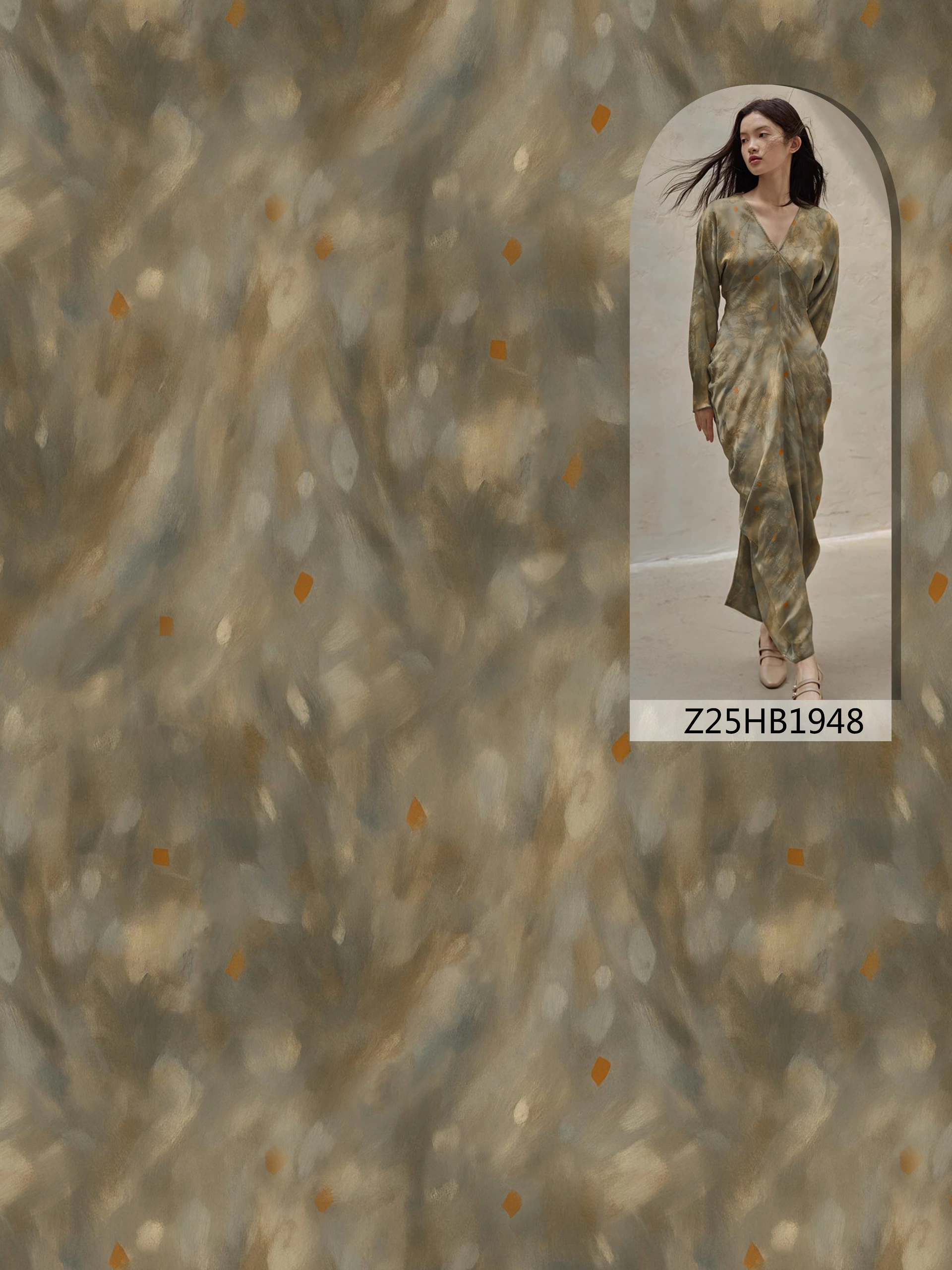 Z25HB1948 exclusive digital print pattern